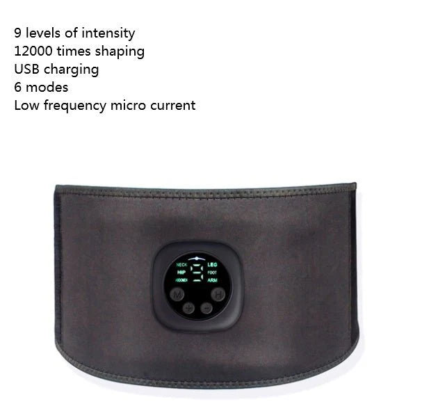Smart Digital Display Fitness EMS Belt